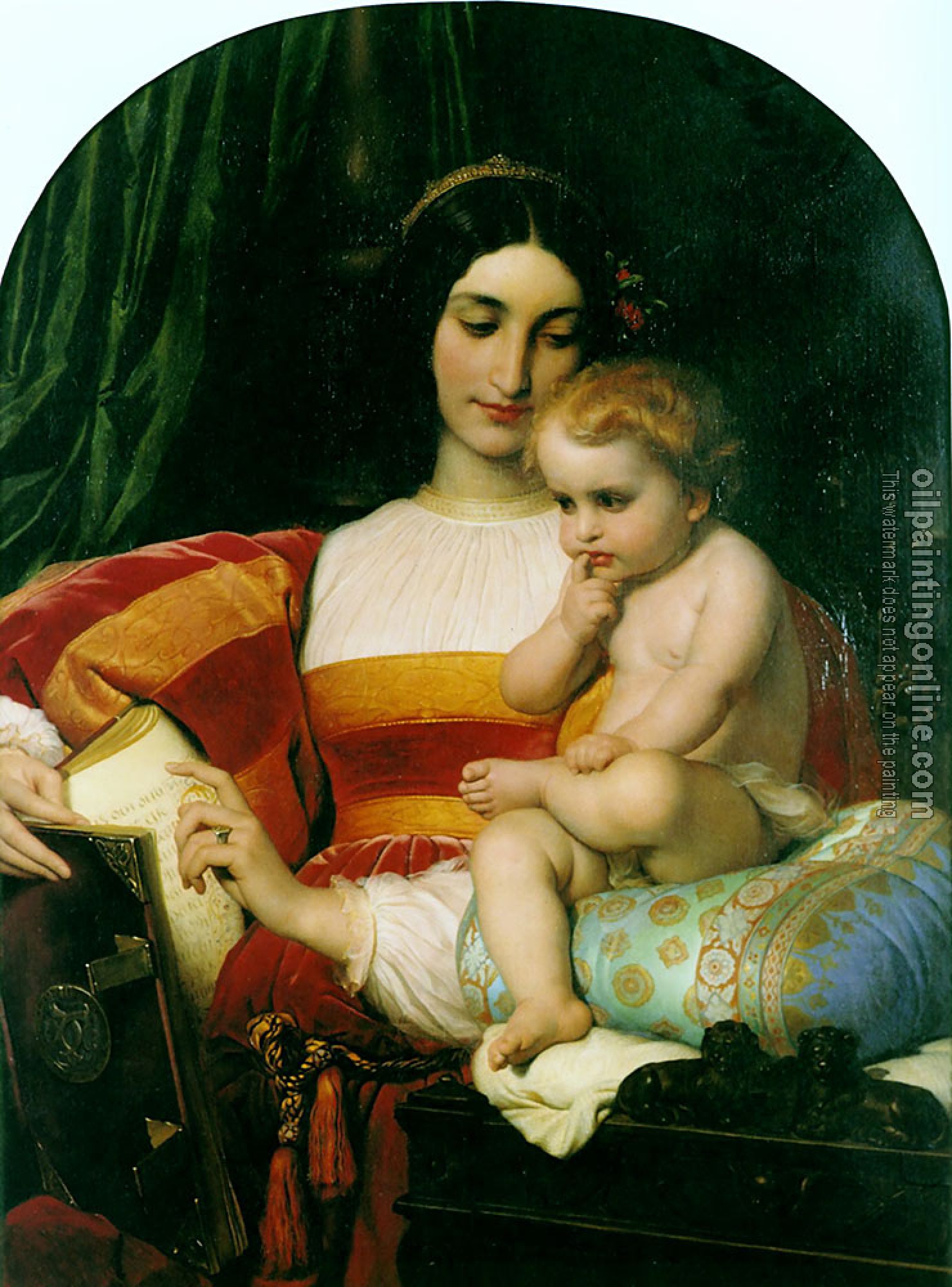 Paul Delaroche - The Childhood of Pico della Mirandola